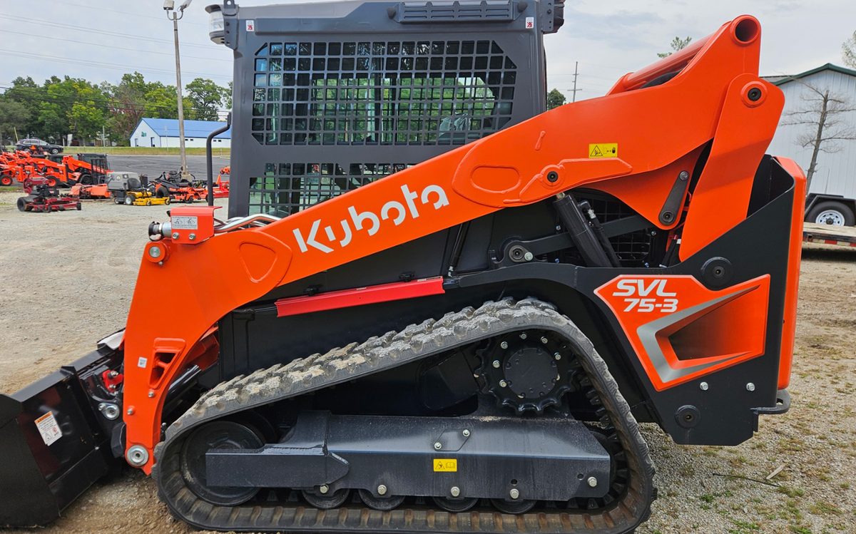 Kubota SVL 75-3 compact track loader